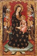 SERRA, Pedro Madonna with Angels Playing Music china oil painting reproduction